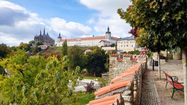 Kutná Hora, view over center, Guide Prague