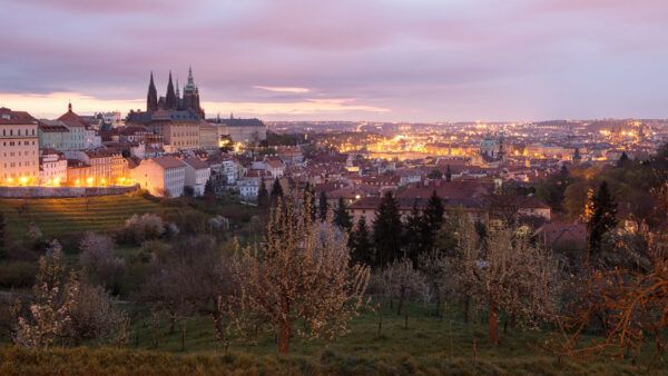 Prague by car, evening tour